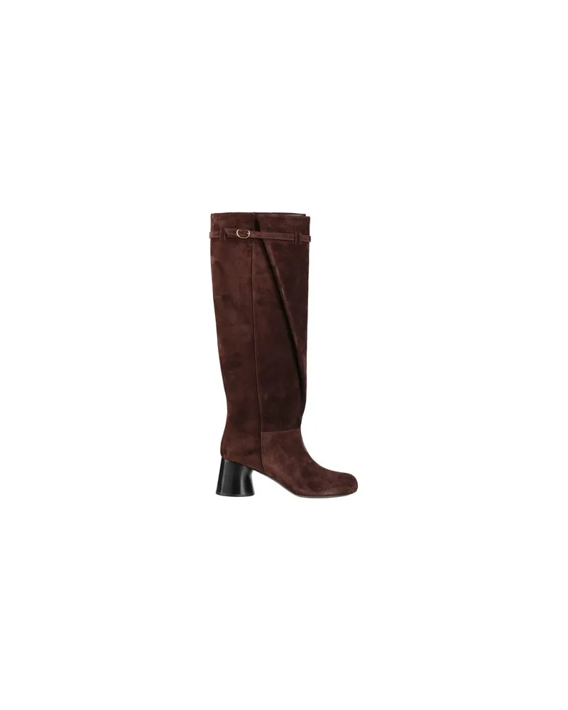KHAITE SCHUHE - Stiefelauf YOOX.COM Dunkelbraun