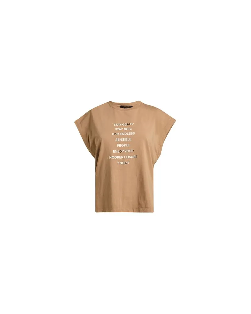 MOORER TOPS - T-shirtsauf YOOX.COM Sand