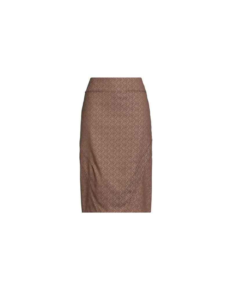 Marine Serre HOSEN & RÖCKE - Midi-Röckeauf YOOX.COM Kamel