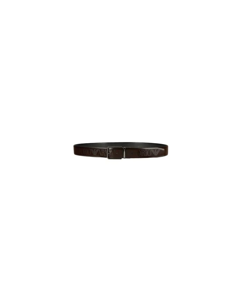 Emporio Armani Kleinlederwaren - Gürtelauf YOOX.COM Dunkelbraun