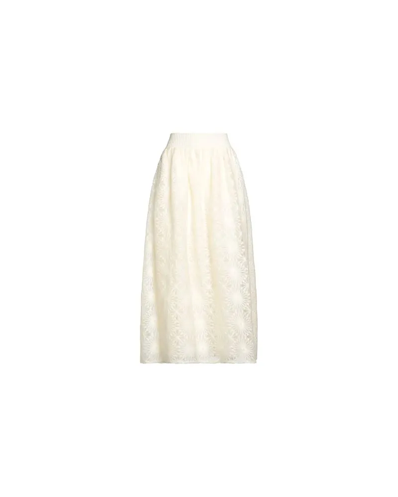 Alberta Ferretti HOSEN & RÖCKE - Maxi-Röckeauf YOOX.COM Elfenbein