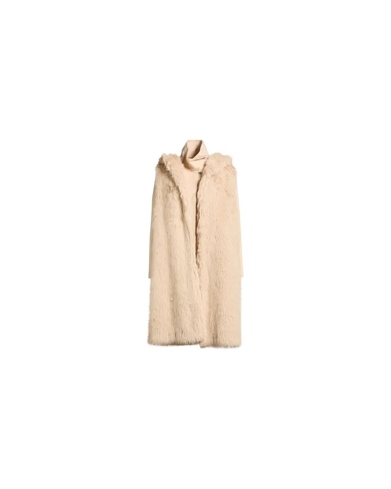 VICOLO JACKEN & MÄNTEL - Mäntelauf YOOX.COM Cremeweiß