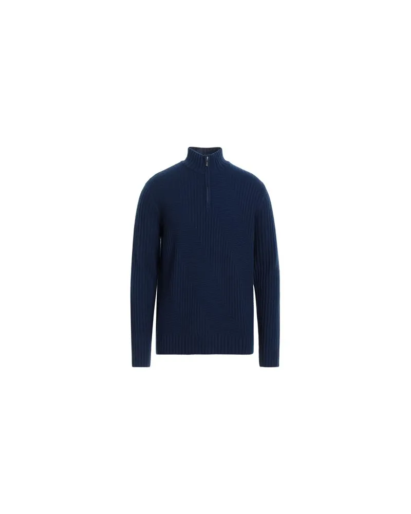 Emporio Armani STRICKWAREN - Rollkragenpulloverauf YOOX.COM Blau