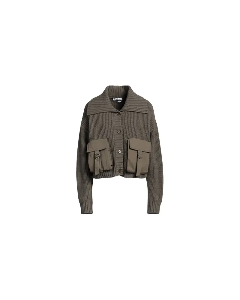 Blumarine STRICKWAREN - Strickjackenauf YOOX.COM Militärgrün