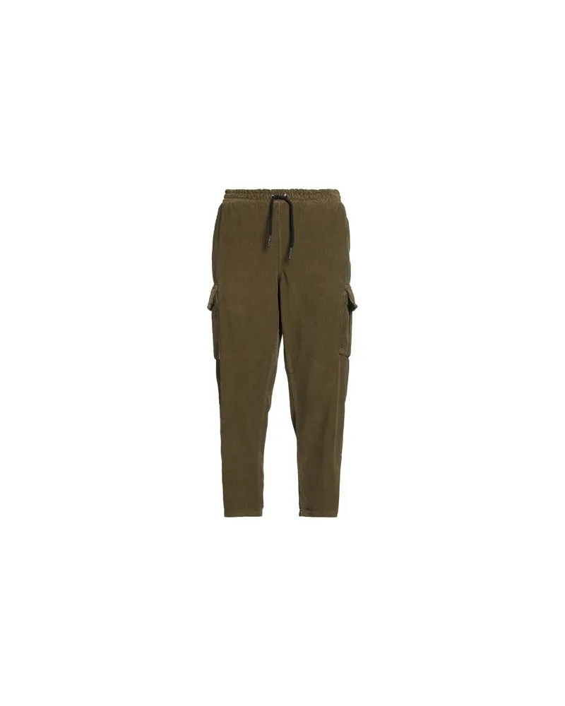 Amish HOSEN & RÖCKE - Hosenauf YOOX.COM Militärgrün