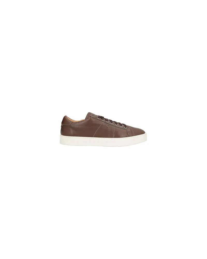 Santoni SCHUHE - Sneakersauf YOOX.COM Schokobraun