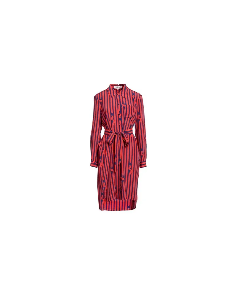 Diane von Furstenberg KLEIDER - Midi-Kleiderauf YOOX.COM Rot