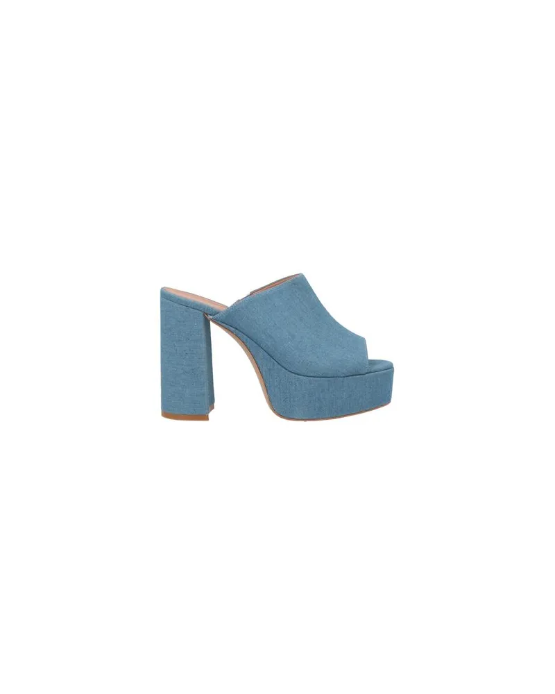 Baldinini SCHUHE - Sandalenauf YOOX.COM Blau