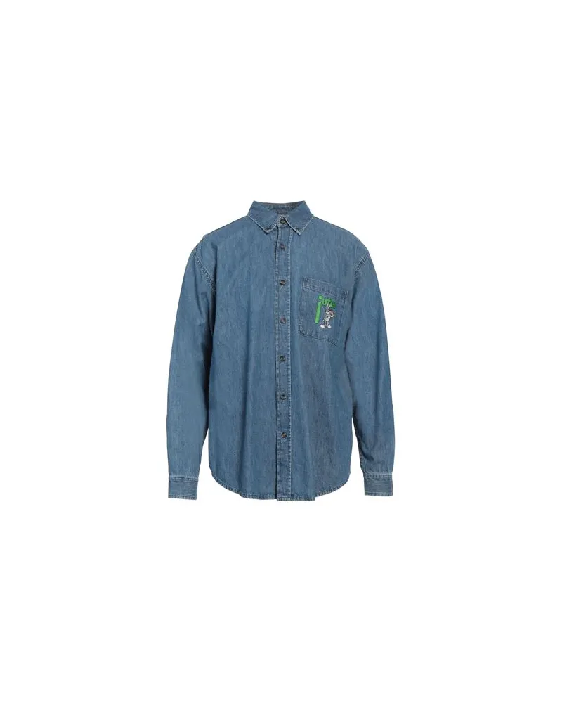Iuter TOPS - Jeanshemdenauf YOOX.COM Blau