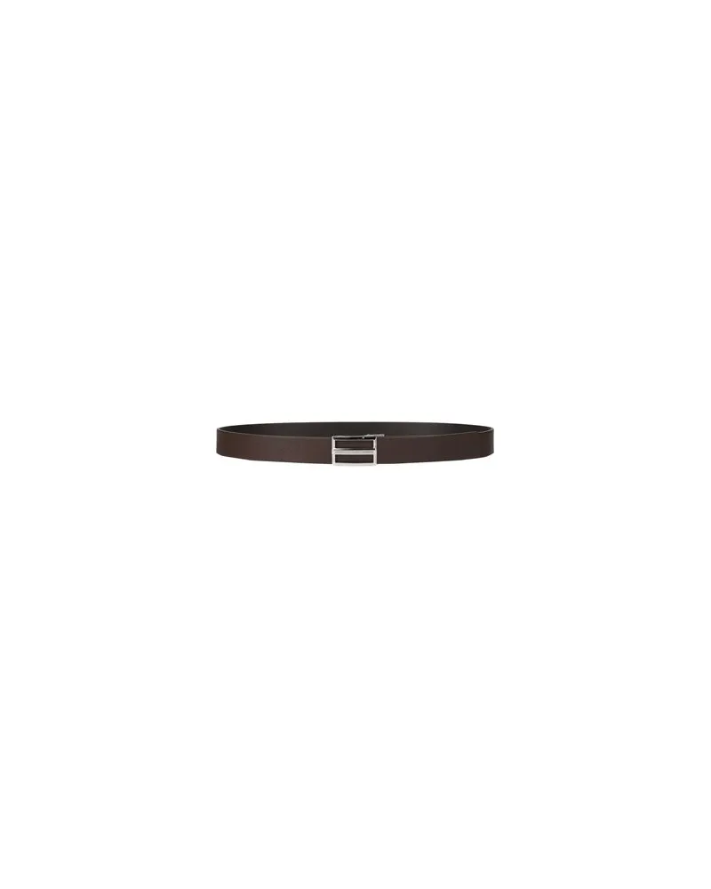 Cerruti 1881 Kleinlederwaren - Gürtelauf YOOX.COM Dunkelbraun