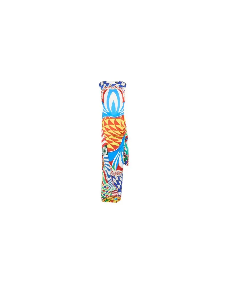 Dolce & Gabbana KLEIDER - Maxi-Kleiderauf YOOX.COM Weiß