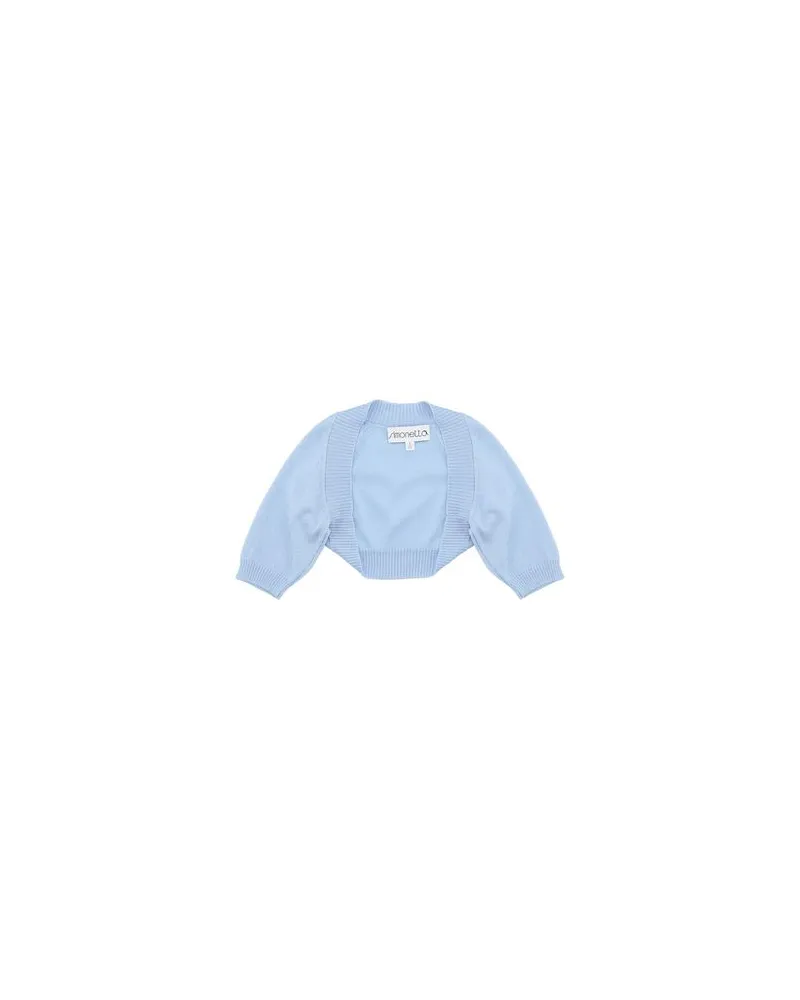 Simonetta STRICKWAREN - Wickelpulloverauf YOOX.COM Himmelblau