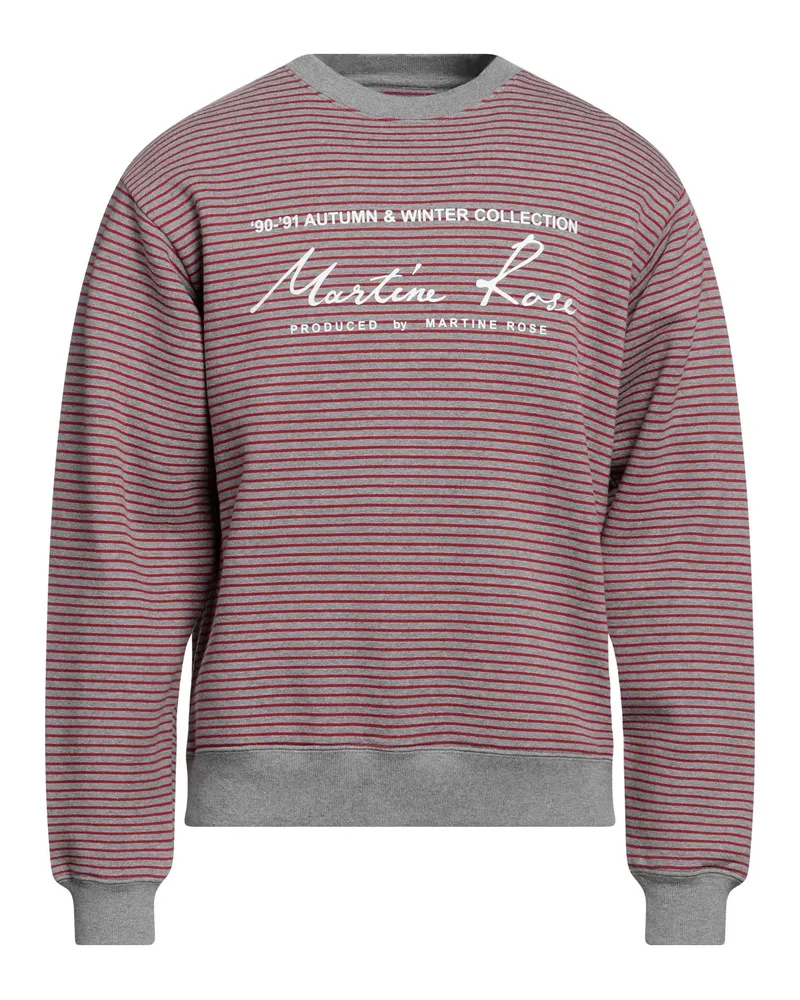 Martine Rose Sweatshirt Grau