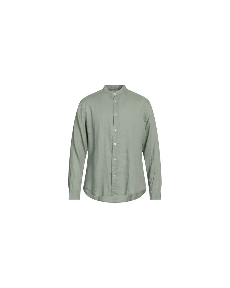 AT.P.CO TOPS - Hemdenauf YOOX.COM Salbeigrün