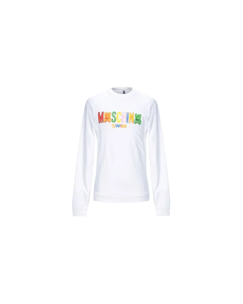 Moschino TOPS - Sweatshirtsauf YOOX.COM Weiß