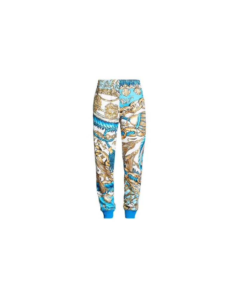 Moschino HOSEN & RÖCKE - Hosenauf YOOX.COM Azurblau