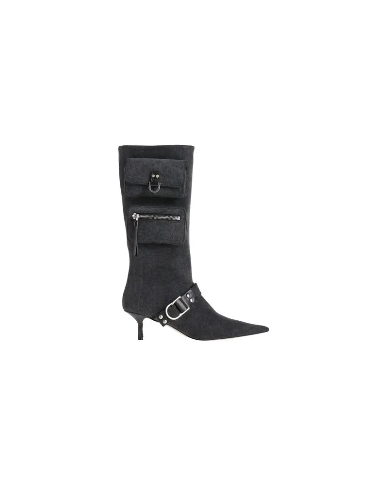 Blumarine SCHUHE - Stiefelauf YOOX.COM Blei