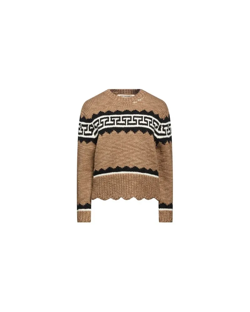 Roy Roger's STRICKWAREN - Pulloverauf YOOX.COM Braun