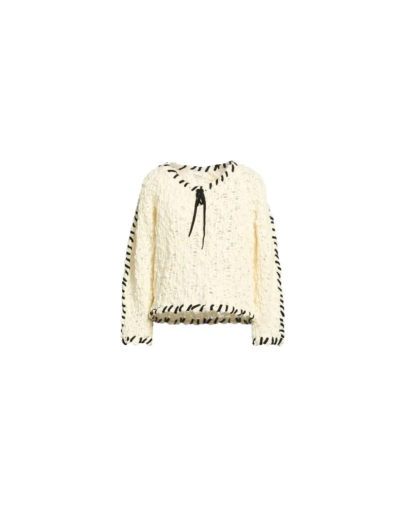 By Malene Birger STRICKWAREN - Pulloverauf YOOX.COM Cremeweiß