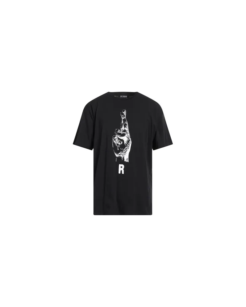 Raf Simons TOPS - T-shirtsauf YOOX.COM Schwarz