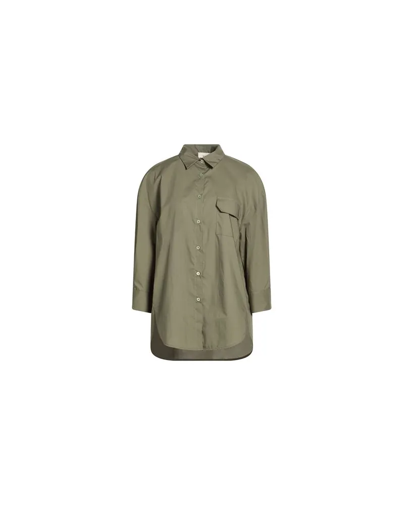 VICOLO TOPS - Hemdenauf YOOX.COM Militärgrün