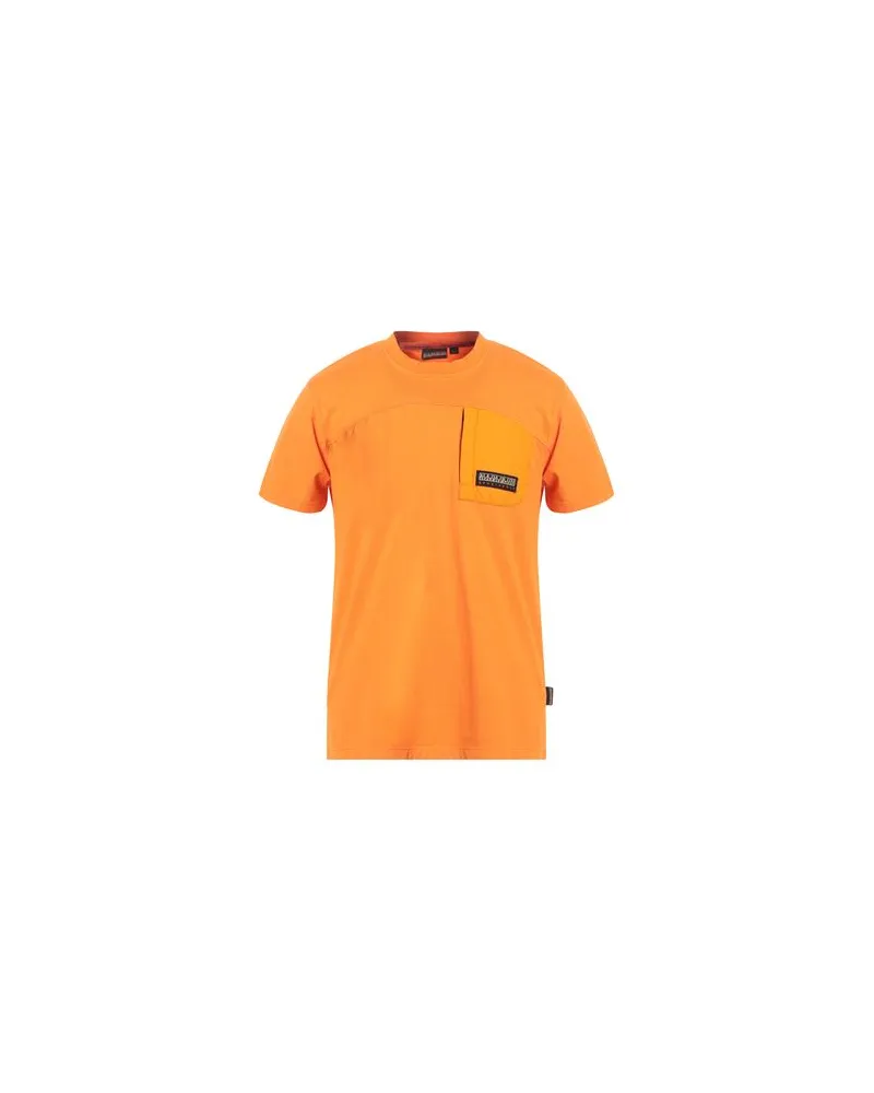 Napapijri TOPS - T-shirtsauf YOOX.COM Orange