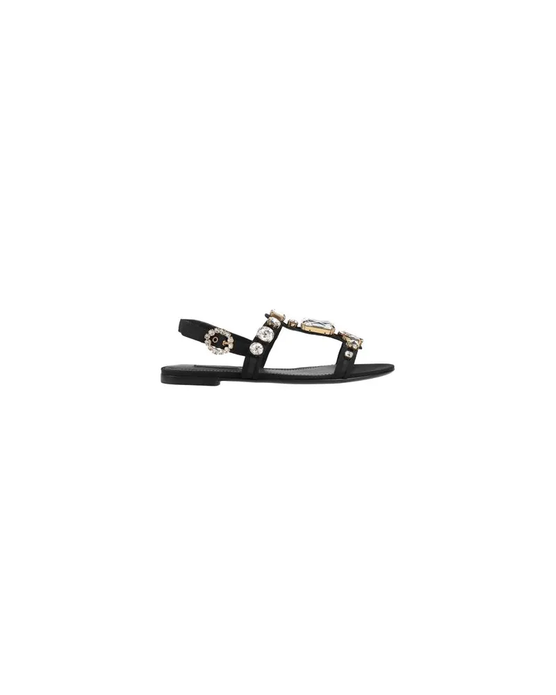 Dolce & Gabbana SCHUHE - Sandalenauf YOOX.COM Schwarz