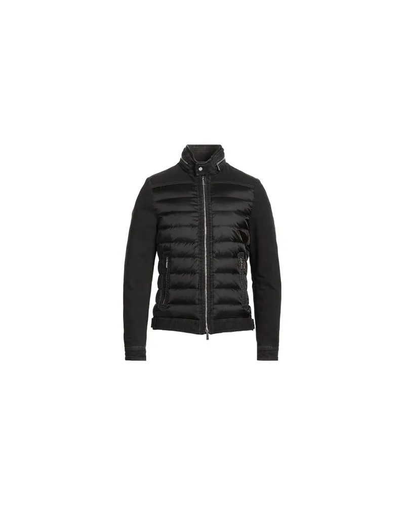MOORER JACKEN & MÄNTEL - Pufferjacken & Daunenjackenauf YOOX.COM Schwarz