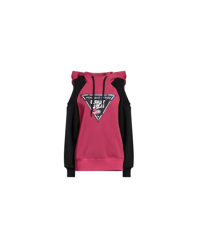 Versace Jeans TOPS - Sweatshirtsauf YOOX.COM Purpur