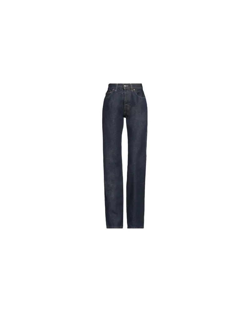 Maison Margiela HOSEN & RÖCKE - Jeanshosenauf YOOX.COM Blau