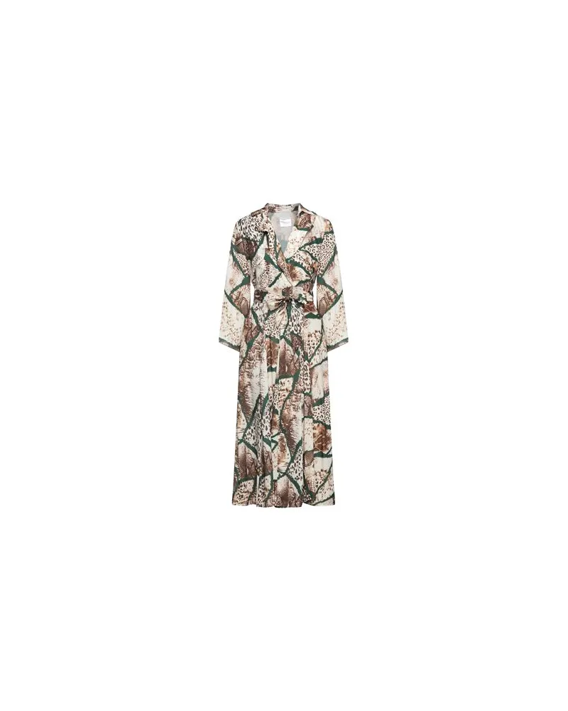 ANONYME designers KLEIDER - Midi-Kleiderauf YOOX.COM Elfenbein