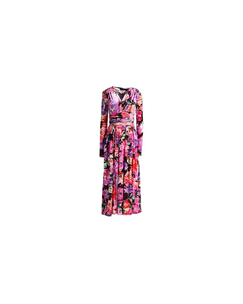 MSGM KLEIDER - Maxi-Kleiderauf YOOX.COM Rot