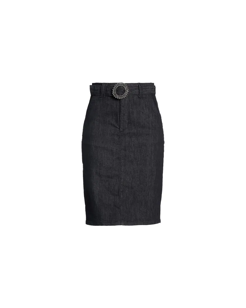 Liu Jo HOSEN & RÖCKE - Jeansröckeauf YOOX.COM Schwarz
