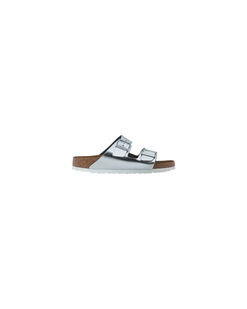 Birkenstock SCHUHE - Sandalenauf YOOX.COM Silber