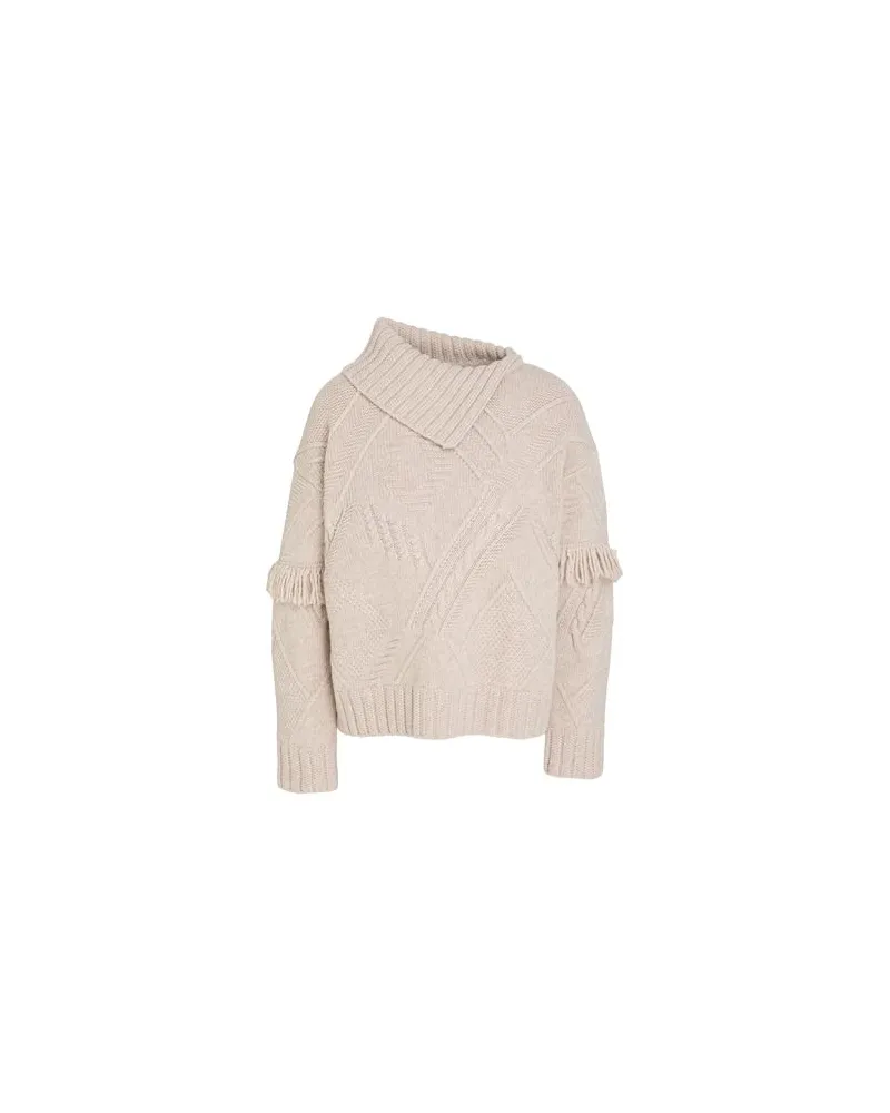 Max Mara STRICKWAREN - Rollkragenpulloverauf YOOX.COM Beige