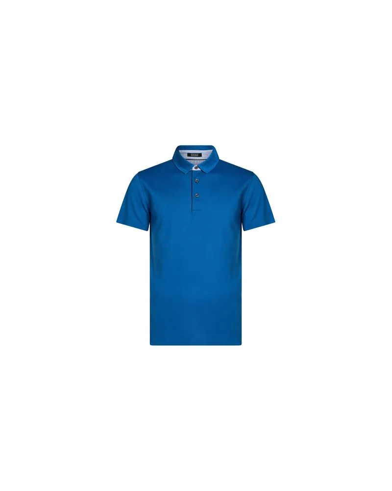 HUGO BOSS TOPS - Poloshirtsauf YOOX.COM Blau