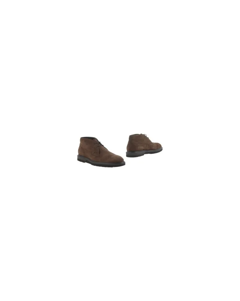 TOD'S SCHUHE - Stiefelettenauf YOOX.COM Dunkelbraun