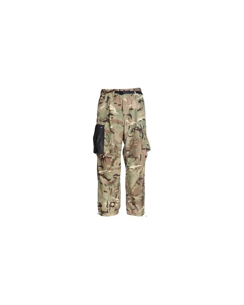 LC23 CAMO CARGO PANTS  - HOSEN & RÖCKE - Hosenauf YOOX.COM Militärgrün