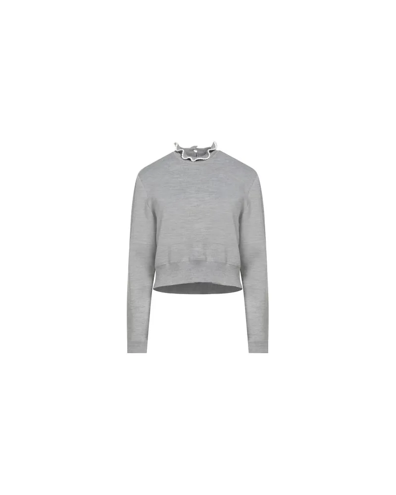 Sandro STRICKWAREN - Pulloverauf YOOX.COM Hellgrau