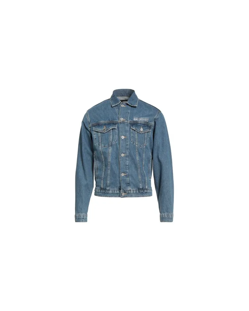 Karl Lagerfeld JACKEN & MÄNTEL - Jeansjacken/Mäntelauf YOOX.COM Blau