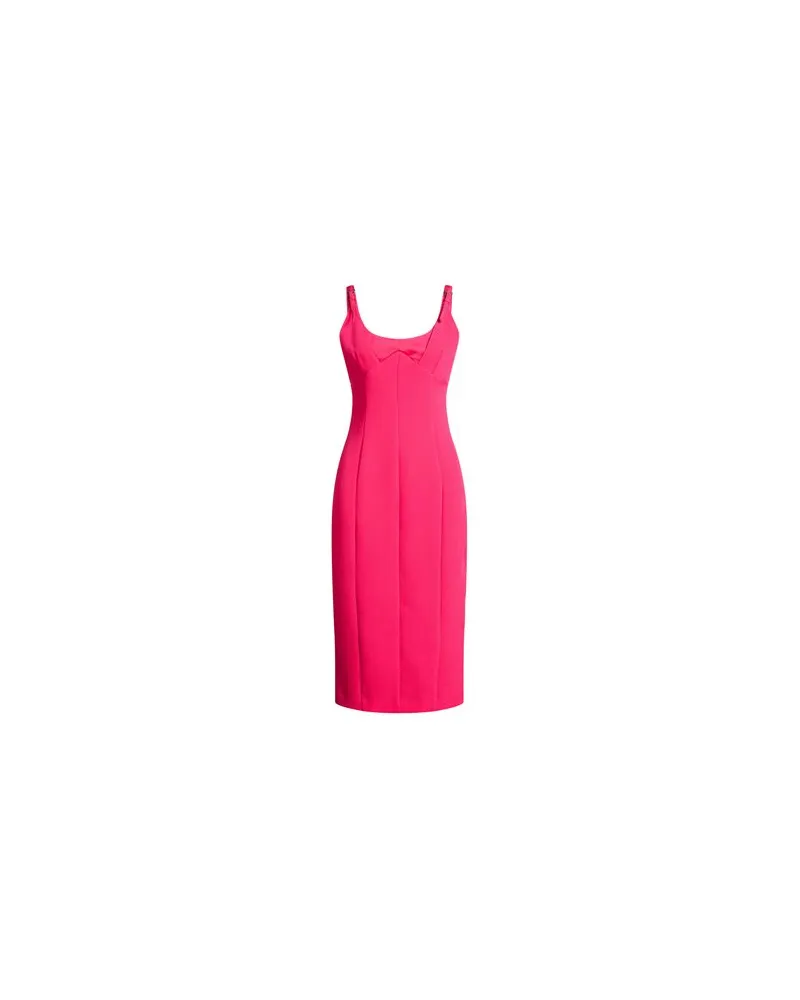 Versace Jeans KLEIDER - Midi-Kleiderauf YOOX.COM Fuchsia