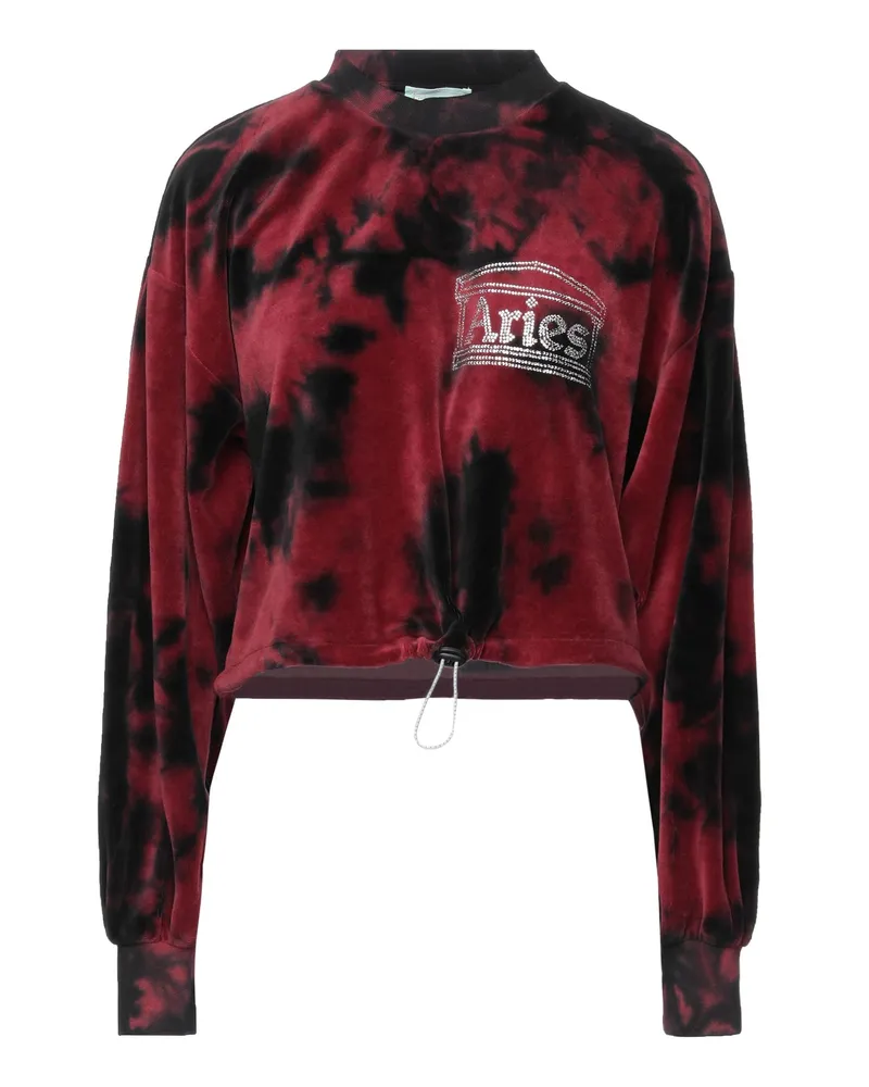 Aries Sweatshirt Bordeaux