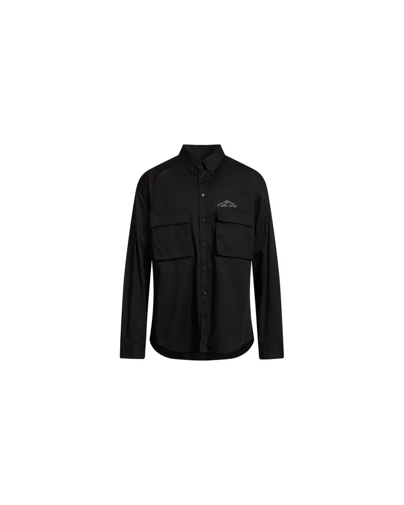 Dsquared2 ICON - TOPS - Hemdenauf YOOX.COM Schwarz