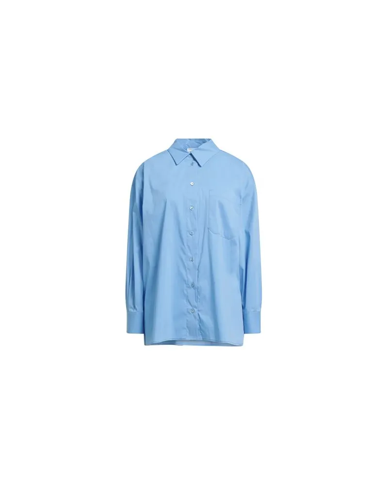 SOLOTRE TOPS - Hemdenauf YOOX.COM Hellblau
