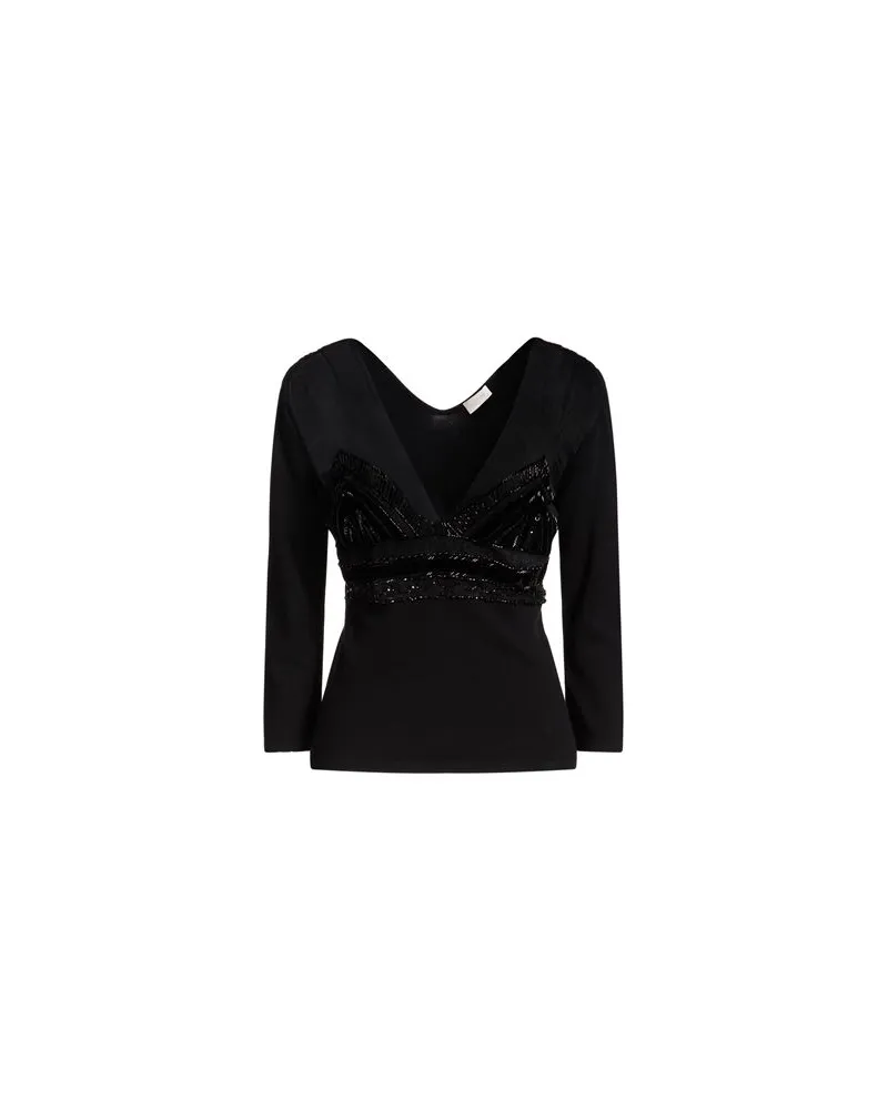 Valentino Garavani STRICKWAREN - Pulloverauf YOOX.COM Schwarz