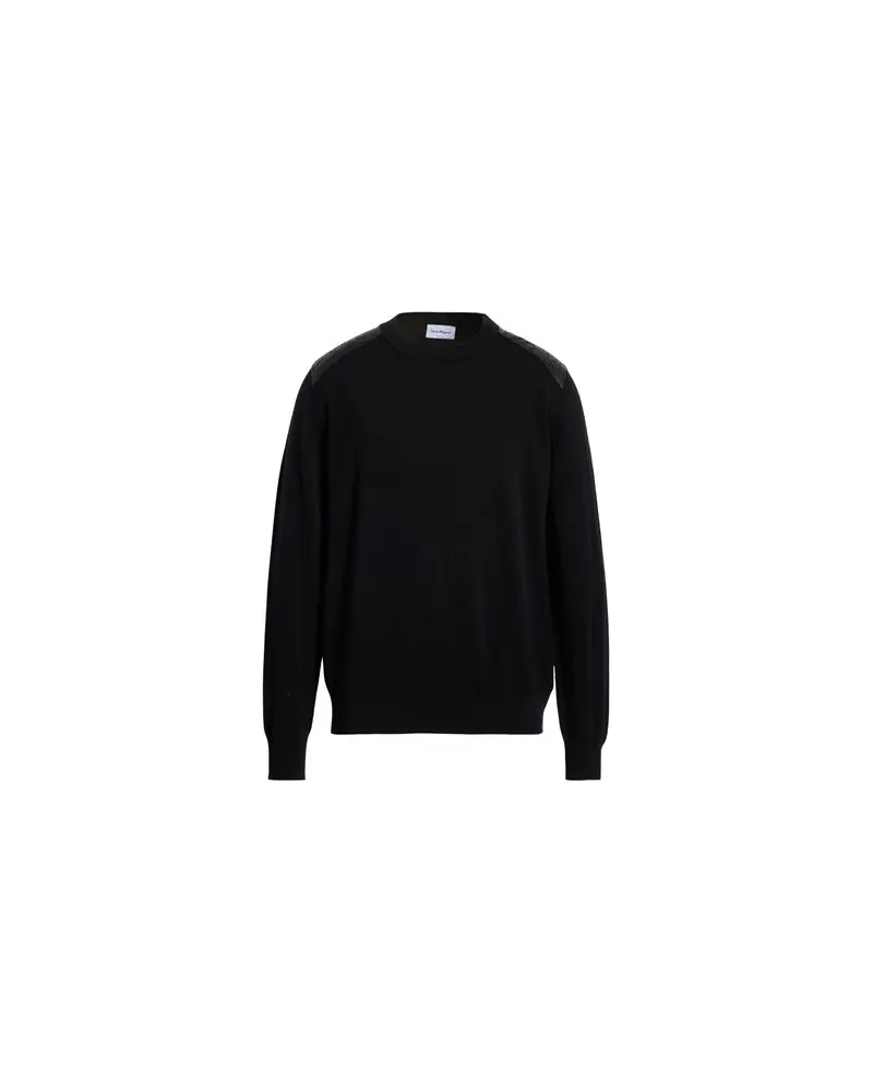 Ferragamo STRICKWAREN - Pulloverauf YOOX.COM Schwarz