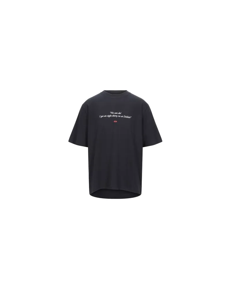 FourTwoFour on Fairfax TOPS - T-shirtsauf YOOX.COM Schwarz