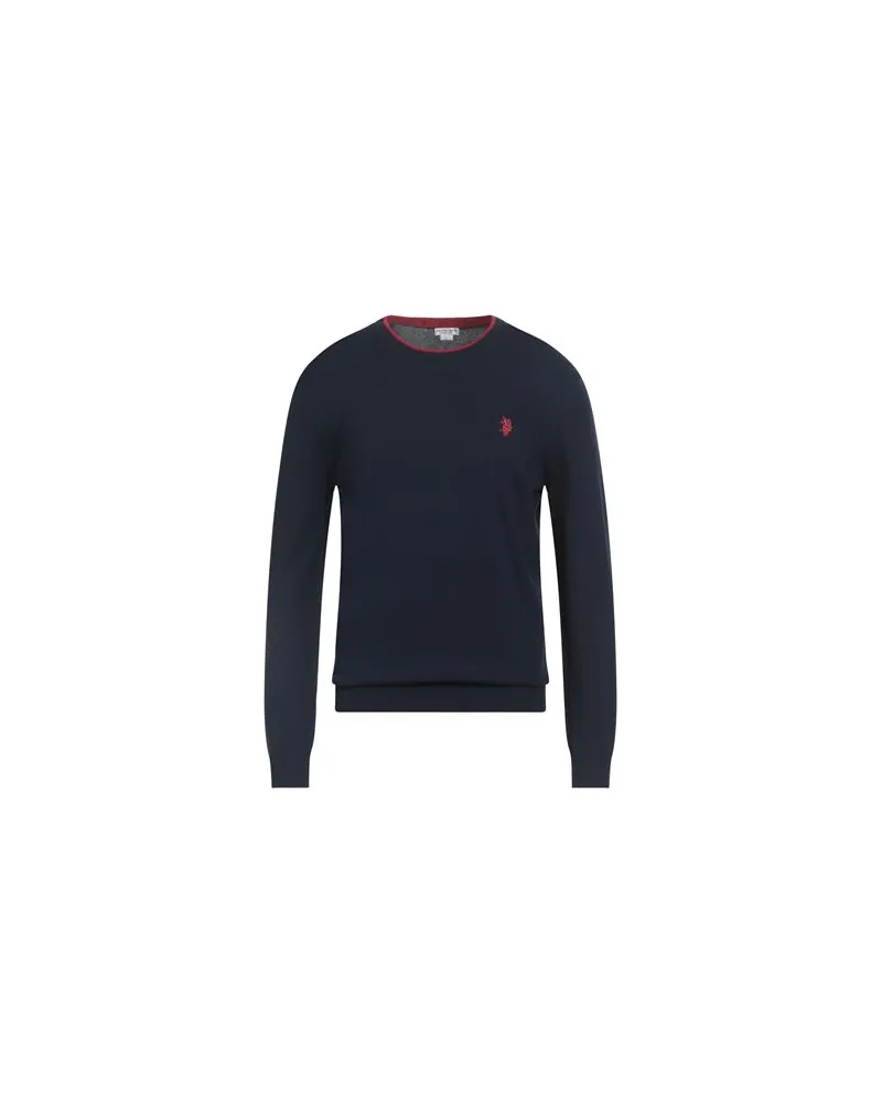 U.S. Polo Assn.  STRICKWAREN - Pulloverauf YOOX.COM Marineblau