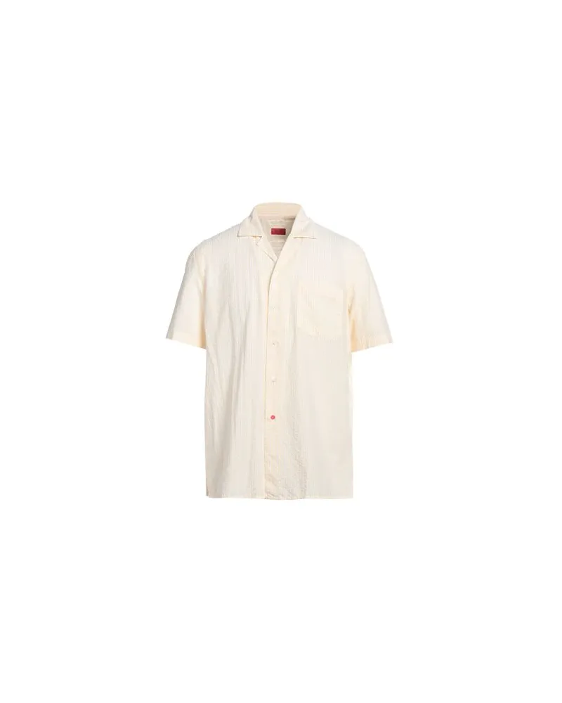 Isaia TOPS - Hemdenauf YOOX.COM Pastellgelb