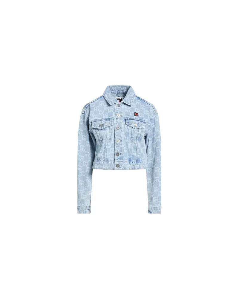 DKNY JACKEN & MÄNTEL - Jeansjacken/Mäntelauf YOOX.COM Blau